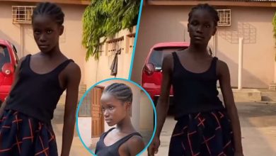 See how a young girl displayed confidence in her catwalk that captivated netizens (video)