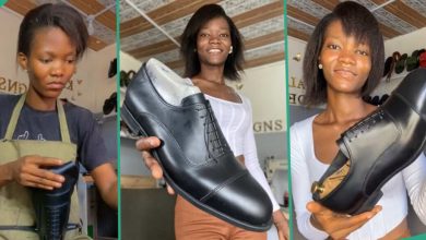 Video: This lady is a shoemaker, see why her products are going viral