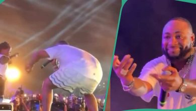 Video As Davido Invites Young Ugandan Fan on Stage, Dances With Little Girl: “So Sweet to Watch”