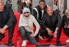 Photos: Celebrated US rapper Dr. Dre honoured with Hollywood Walk of Fame star, Eminem, others spotted