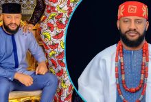 See video of Yul Edochie singing in Twi that got many Ghanaians impressed
