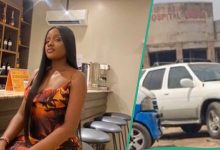 WATCH: Nigerian man takes lover out, to her surprise she finds herself in mechanic shop
