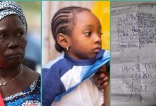"Mummy please don't read": Surprised mum displays secret letter daughter wrote