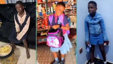 "Only 2 months": Nigerian lady who adopted little girl flaunts her transformatio...