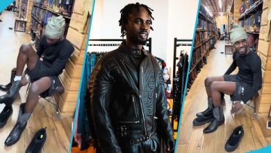 "Black Sherif's hunt for cowboy shoes in store abroad sparks online frenzy (VIDEO)