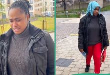 Nigerian woman takes UK driving test exam a second time, fails and cries in video