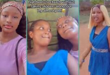Watch hilarious video as girls ask for free ride after rocking heels to church