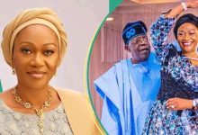 “My Love”: First Lady Pens Sweet Words, Shares Romantic Photos To Celebrate Tinubu’s 72nd Birthday