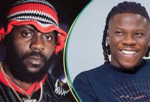 Nigeria vs Ghana: Watch video as Odumodu Blvck bets with Stonebwoy in Accra