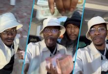 See how Shatta Wale and Medikal flaunted bundle of money in new video