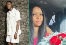 Lady flaunts boyfriend whom she met at late Mohbad's protest, gushes over him