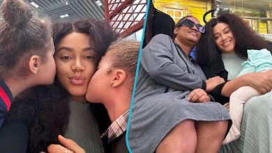 See the heartwarming family moment Nadia Buari proudly flaunted her beautiful daughters (pictures)