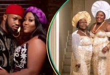 See what Blessing Obasi said as she buries late mother in style