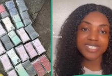 "My iPhone Supplier Mistakenly Delivered over 100 Phones": Lady Shares What She Got from China