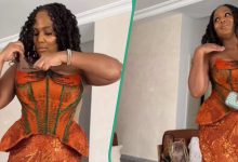 Lady Cuts Mesh Off Her Outfit 5 Minutes Into a Wedding, Netizens React: "It's Better Without It"