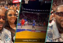 Adekunle Gold and Simi Attend the 2024 All-Stars Basketball Game: “I Don’t Know What I’m Watching”