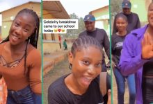 "Be Like Juju Go Pick Wife": Lady Shares Video of Israel DMW Having Nice Time With 4 Female Students