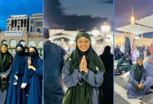 Akuapem Poloo Travels To Saudi Arabia For Umrah, Shares Beautiful Photos