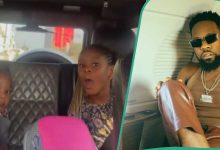 “Are U Clumsy?” Patoranking’s Daughters Teach Him How to Pronounce ‘Pizza’ in Hilarious Video