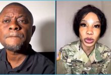 Lady in America States Benefits of Working for US Army, Says She's Not Willing to Come Back Home