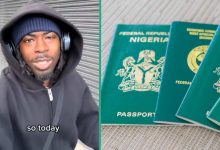"I Have UK Passport": Man Who Went to Nigerian Embassy to Renew Passport Stays There For Many Hours