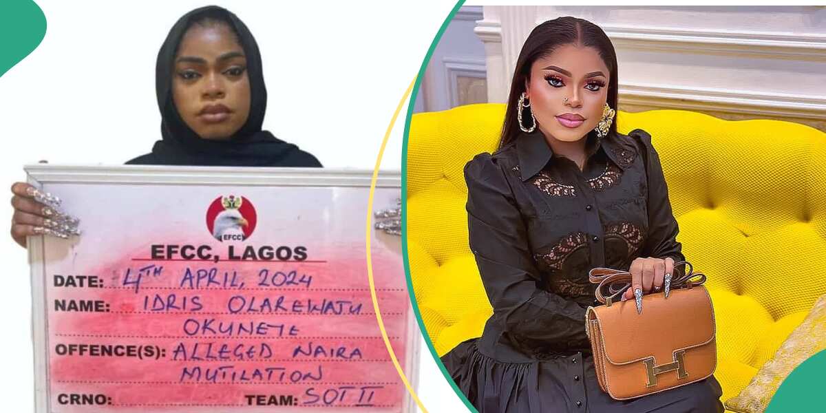 "E dey cover face": Bobrisky pleads guilty to Nara abuse as EFCC strikes out money laundering charge