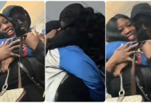 “I Just Need True Love”: Nigerian Lady Welcomes Her Lover to the US, They Embrace Emotionally