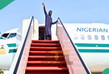 President Tinubu Leaves Abuja For Lagos To Celebrate Eid-el-Fitr