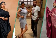 "Esther was black and broke": Toyin Abraham and hubby jump on the "Esthablish" trend with old pic