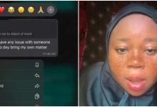"Relationship of 7 Years": Lady Heartbroken, Shares Messages Her Boyfriend Who Moved to UK Sent Her