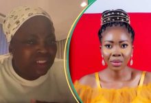 Funke Akindele in Tears As Troll Curses Her Kids After Adejumoke’s Death: “What Have I Done Wrong?”
