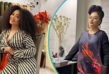 Nadia Buari Rocks Muslim Outfit, Drops Lovely Message To All Muslims To Mark Eid Ul-Fitr