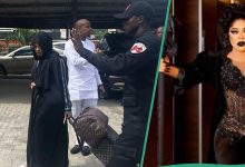 “Na Man U Be, Endure Am” Photos of Bobrisky Going to Prison With His Luggage Go Viral, Fans React