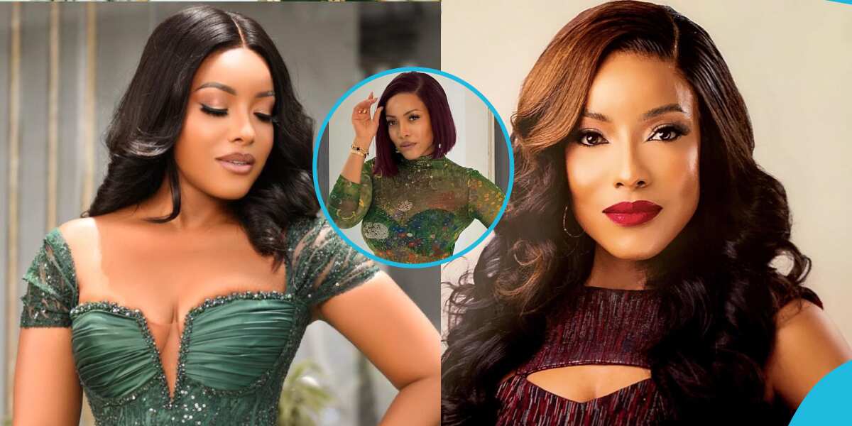 Joselyn Dumas Causes a Stir As She Slays In a Green See-Through Top Showing Her Strapless Bra