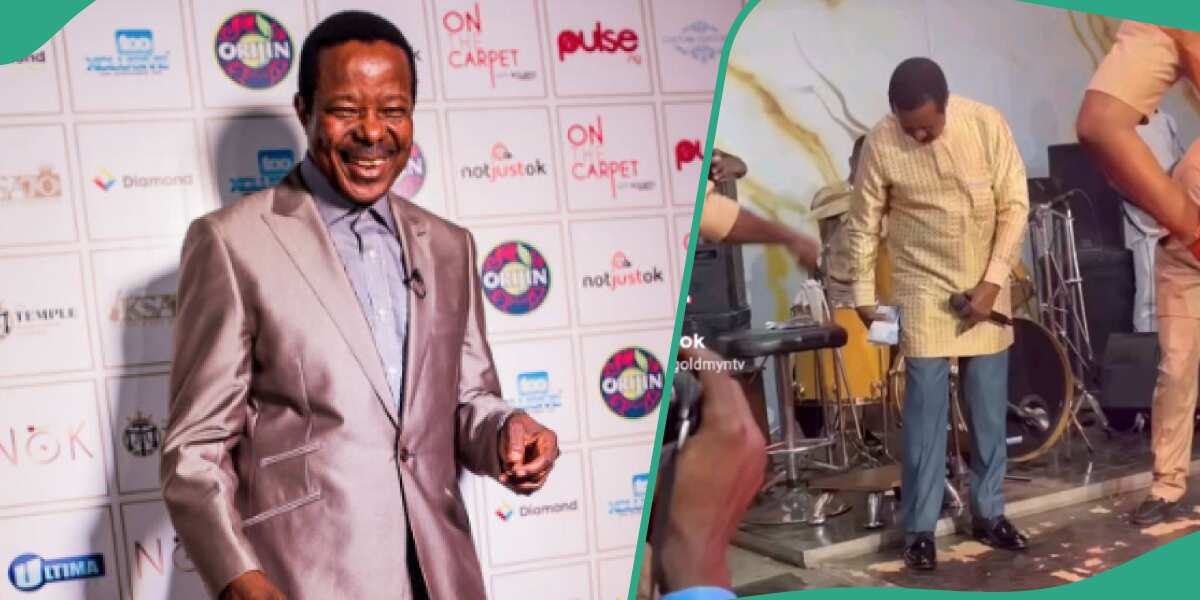 King Sunny Ade Hides Money in Trousers While Performing, Funny Video Trends: “Baba Turn Portable”