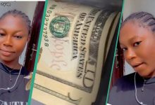 Dollar to Naira Exchange: Nigerian Lady Visits BDC with Her $10 Cash, Gets N9500 in Return