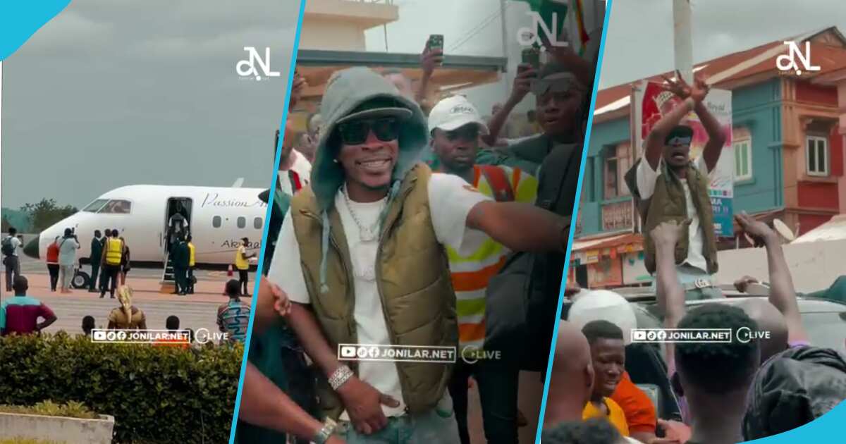 "King Of The Street": Shatta Wale Creates Frenzy with Cash Splash on the Streets