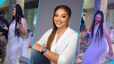 Nadia Buari: Actress Steals Show with Electrifying Dance at Confidence Haugen's Birthday Bash
