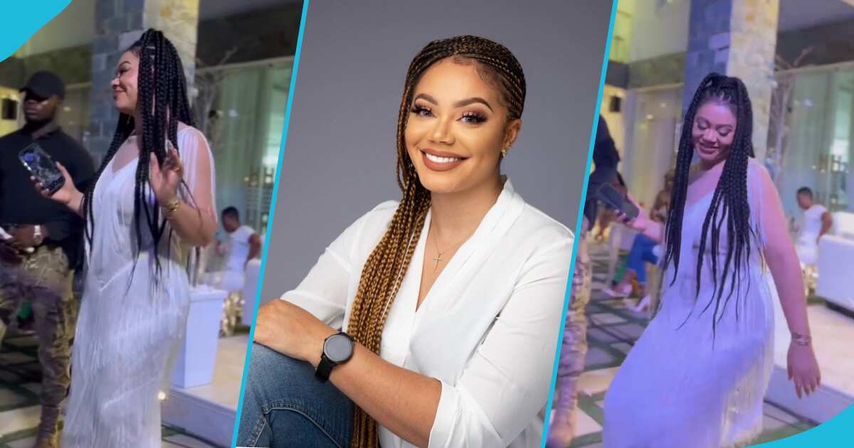 Nadia Buari: Actress Steals Show with Electrifying Dance at Confidence Haugen's Birthday Bash