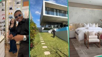 Inside N4bn Mansion With N1.7bn Cars: Ola of Lagos Screams as He Enters Man's Luxury House
