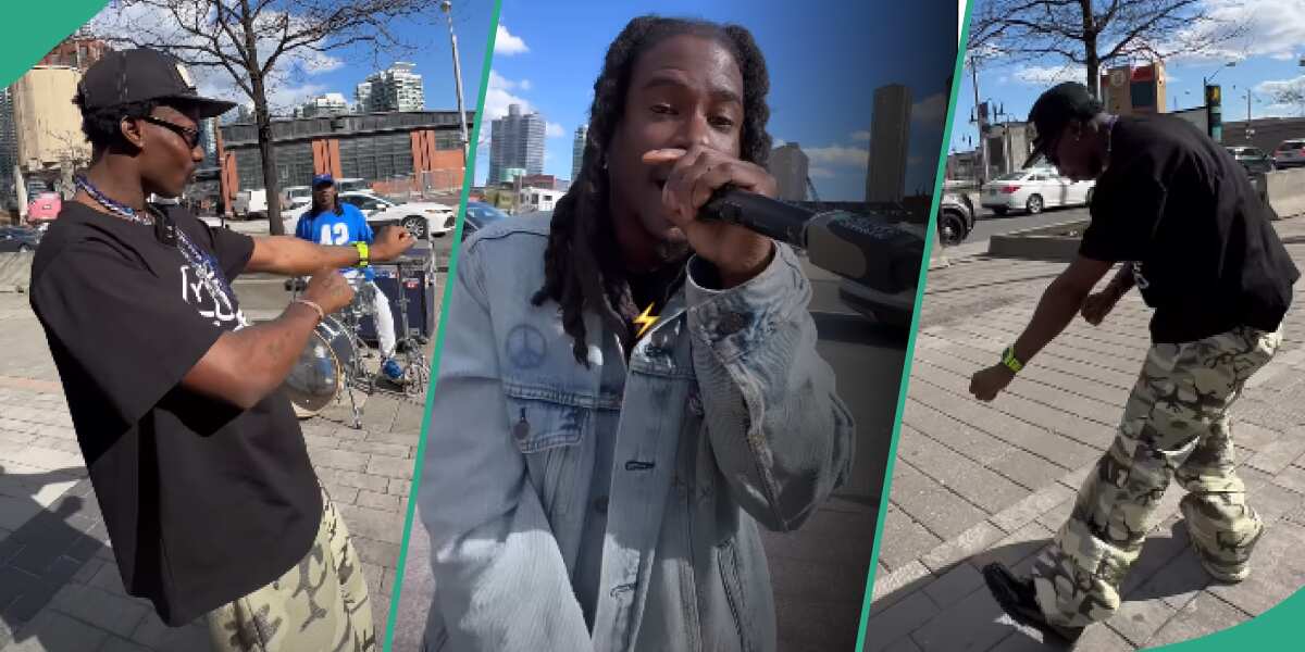 Is He Okay? Netizens Ask As Video of Asake Spraying a Street Rapper Dollars in Canada Goes Viral