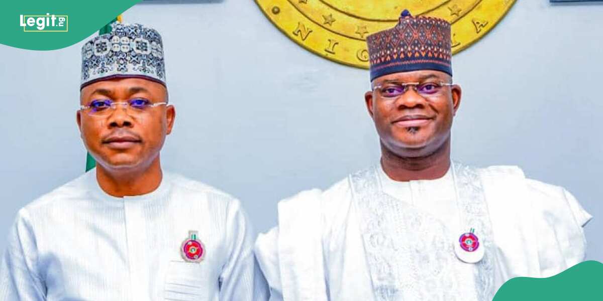 BREAKING: Kogi Governor Visits Yahaya Bello Amid EFCC Siege, Video Trends