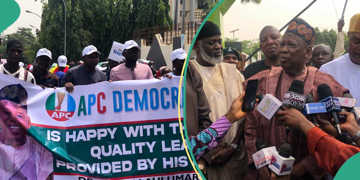 "He's Doing Well": APC Youths Pass Vote of Confidence on Ganduje
