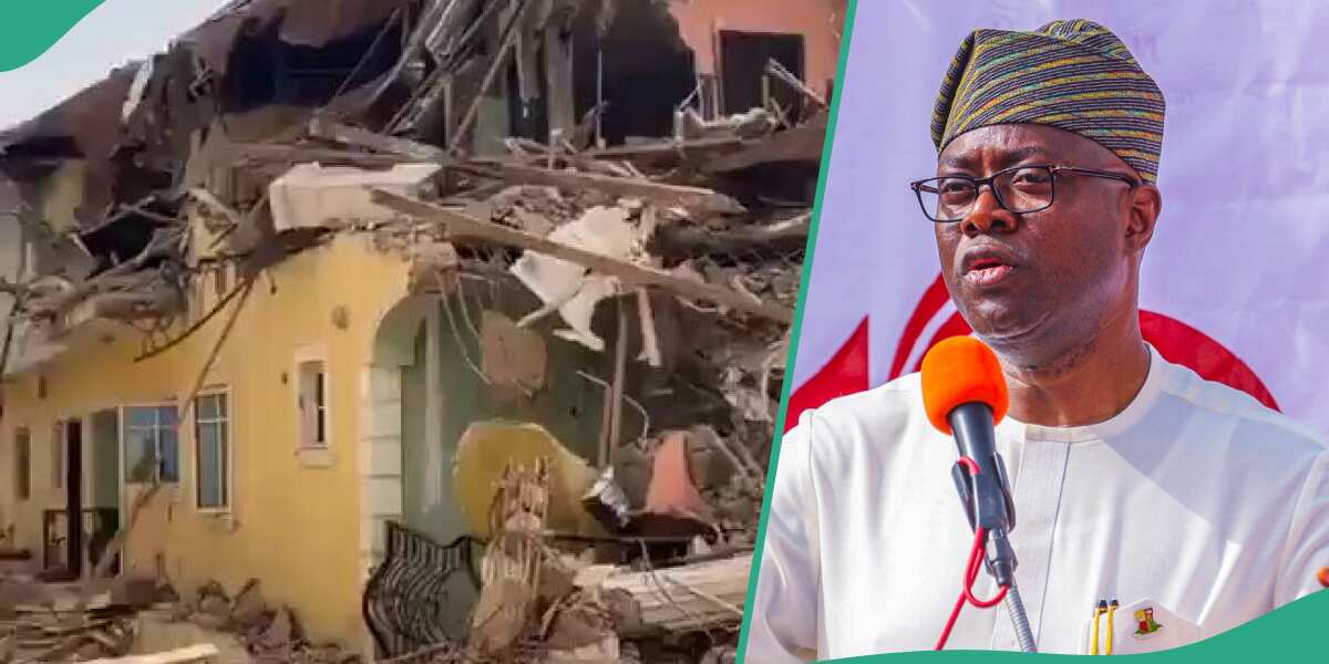 JUST IN: Oyo Demolishes Yoruba Nation Agitators’ Building in Ibadan, Video Goes Viral