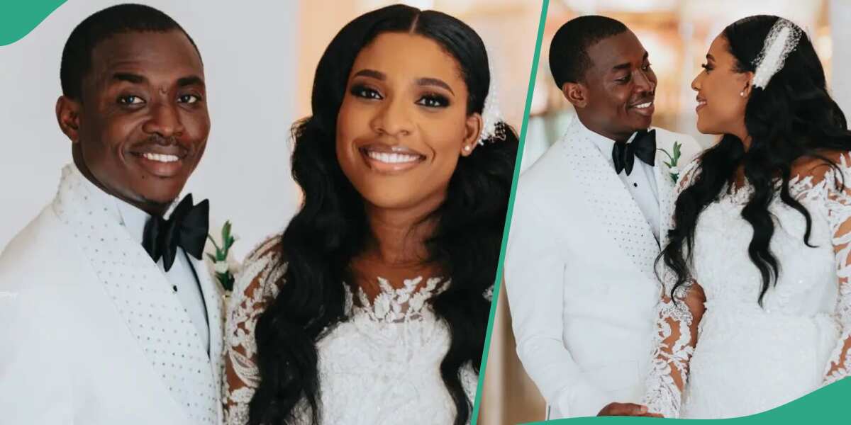 "Beautiful Couple, God Bless Your Union": Wedding Pics of Theophilus Sunday & Jamaican Wife Trends