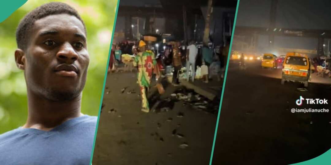Nigerian Man Who Visited Oshodi at Midnight Shares His Discovery, Posts Video Online