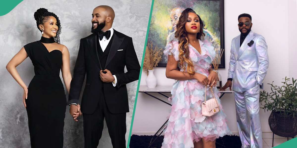 Banky W and Adesua, 4 Other Celeb Couples Setting the Pace With Their Unbeatable Wardrobes