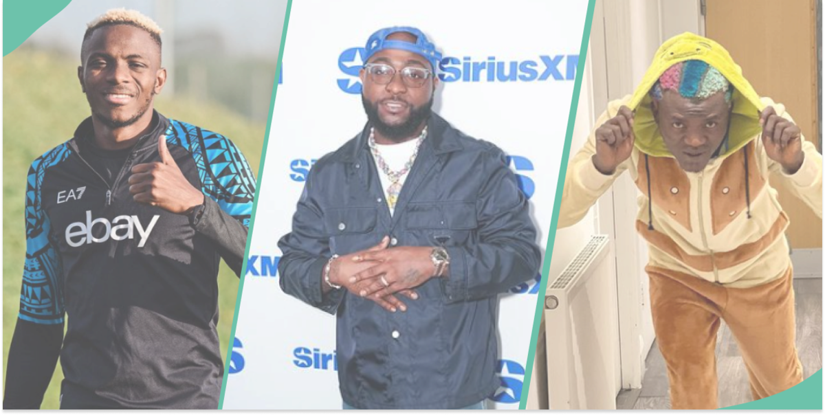 Davido, Osimhen, and 4 Other Celebrities That Have Been Spotted Weeping Profusely on the Internet
