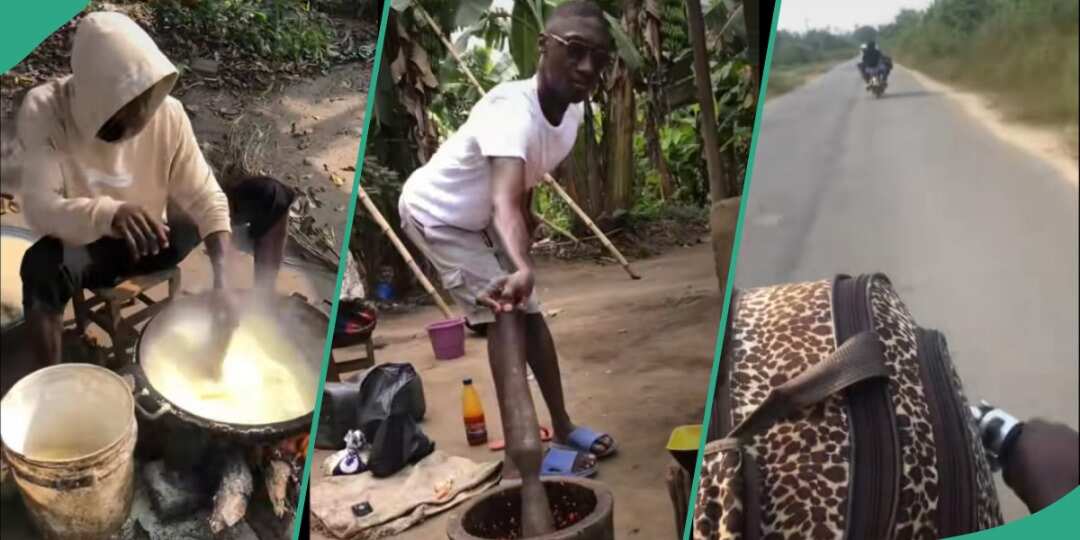 "He Don See Pepper": Nigerian Man Flees From His Parents' House after Days of Rigorous House Work
