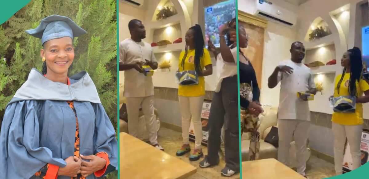 "From Disgrace to Divine Grace": Moment Anyim Veronica Was Given the N1.8m Phone She Was Promised